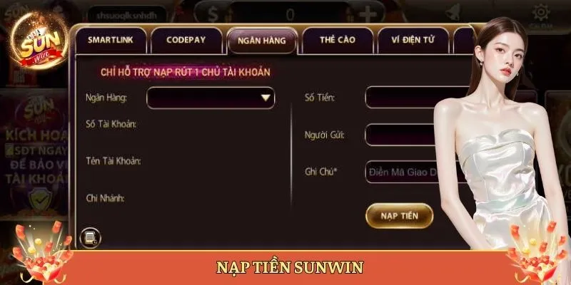 Nạp tiền Sunwin